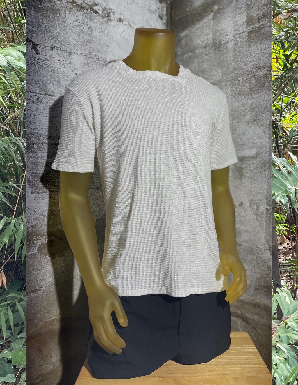Square Neckline T-Shirt / Thermal